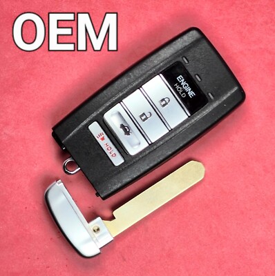 OEM Acura TLX ILX RLX Smart Key 5B Trunk / Remote Start 2WAY KR580399900 Driver1