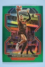 TIFFANY MITCHELL 2022 Panini Prizm WNBA Green Indiana Fever #96