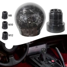 Universal Racing Carbon Fiber Ball Manual MT Forged Gear Shift Shifter Knob