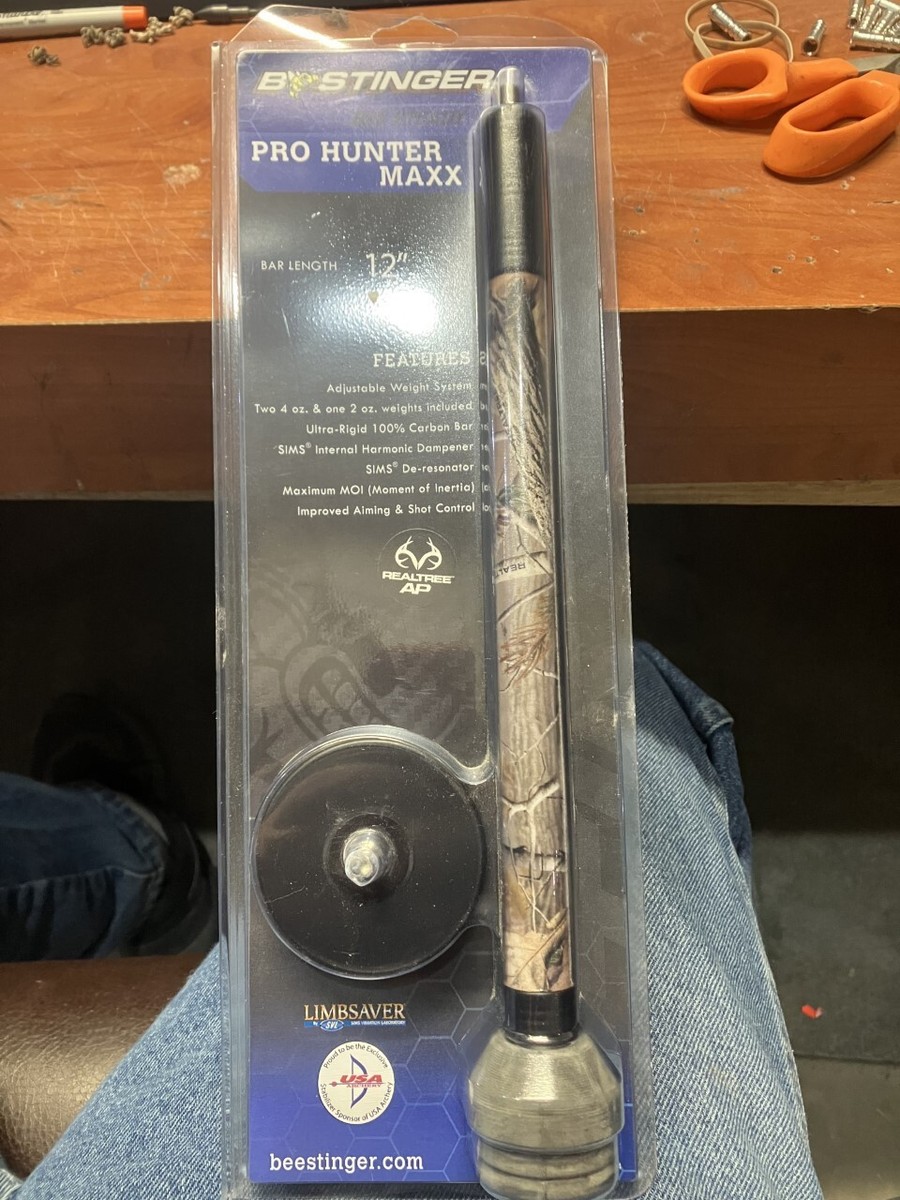 Stabilizzatore Bee Stinger Pro Hunter MAXX 12'' Mimetica Realtree AP &ndash; Massima Precisione Per Il Tiro Con L'Arco