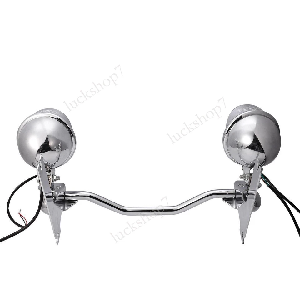 Passing Spot Turn Signal Light Mount Bracket For 1994-2013 Harley Electra Glide Foto 3 de 4