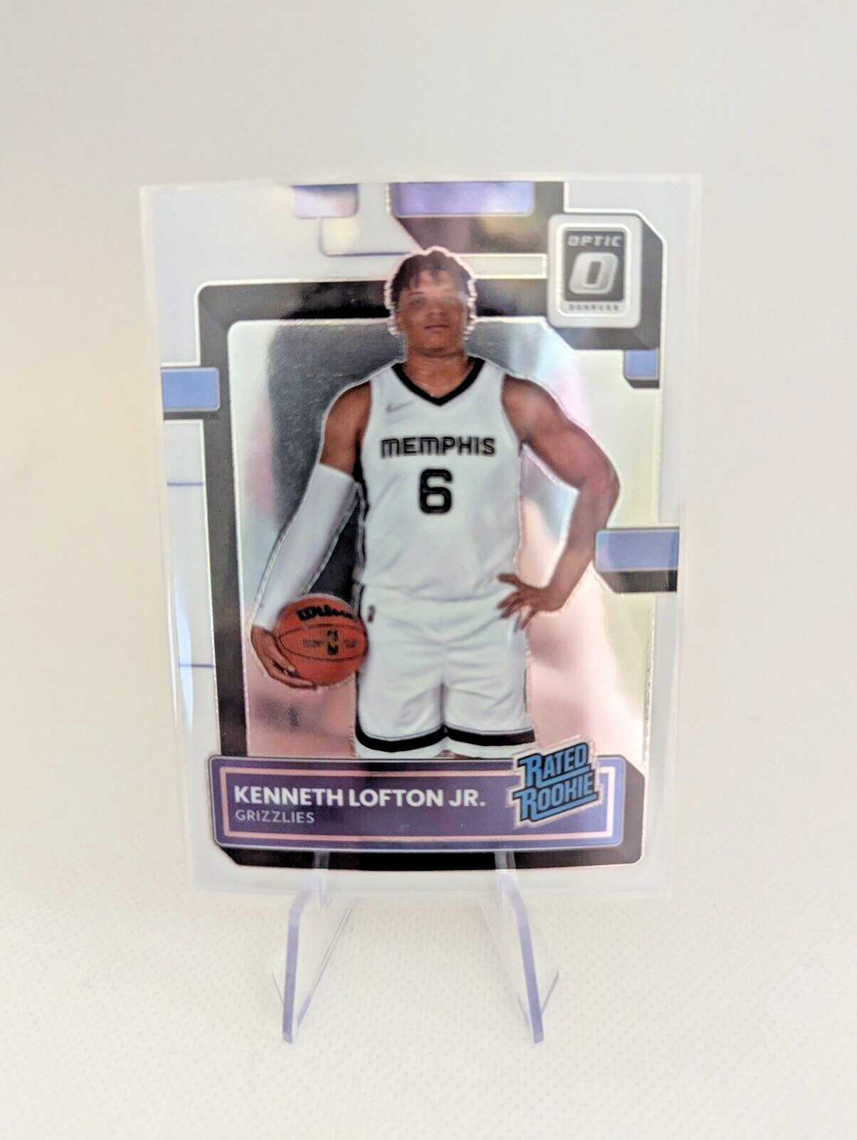 Kenneth Lofton Jr. Grizzlies 2022-23 Panini Donruss Optic Rated Rookie #202