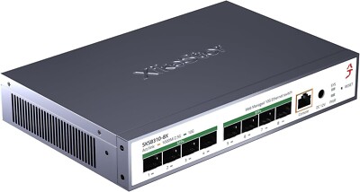 XikeStor 8 Port 10G L3 Ethernet Switch SFP+ VLAN OSPF IGMP Desktop
