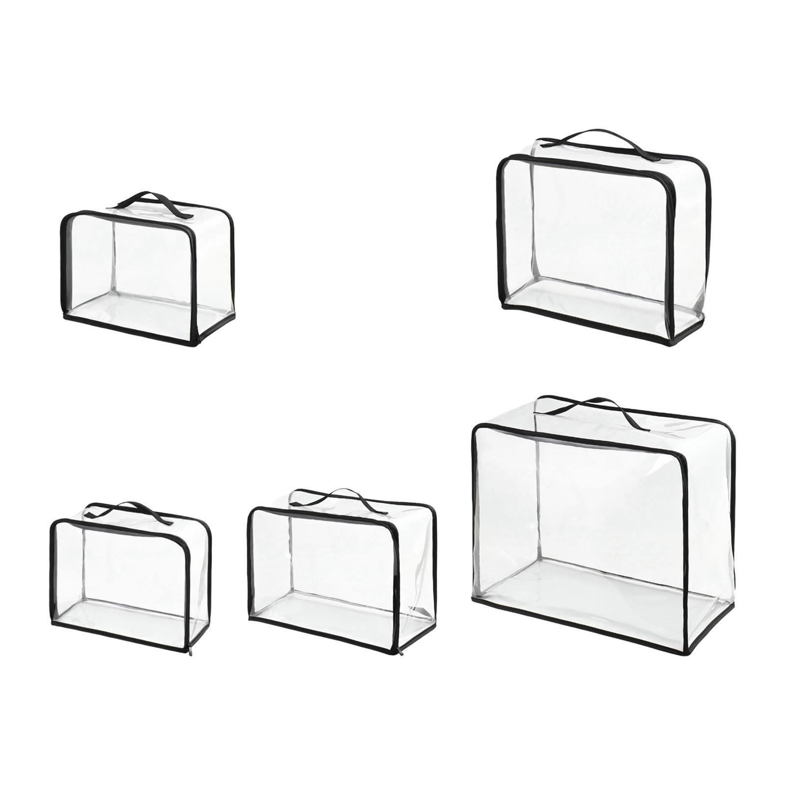 3er Set Acryl Handtaschen-Aufbewahrung - Transparente Organizer Für Schrank, Stapelbar Mit Magnetischer Tür