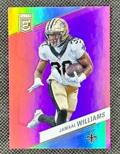 2023 Donruss Elite Jamaal Williams Pink Parallel  SSP #46 New Orleans Saints