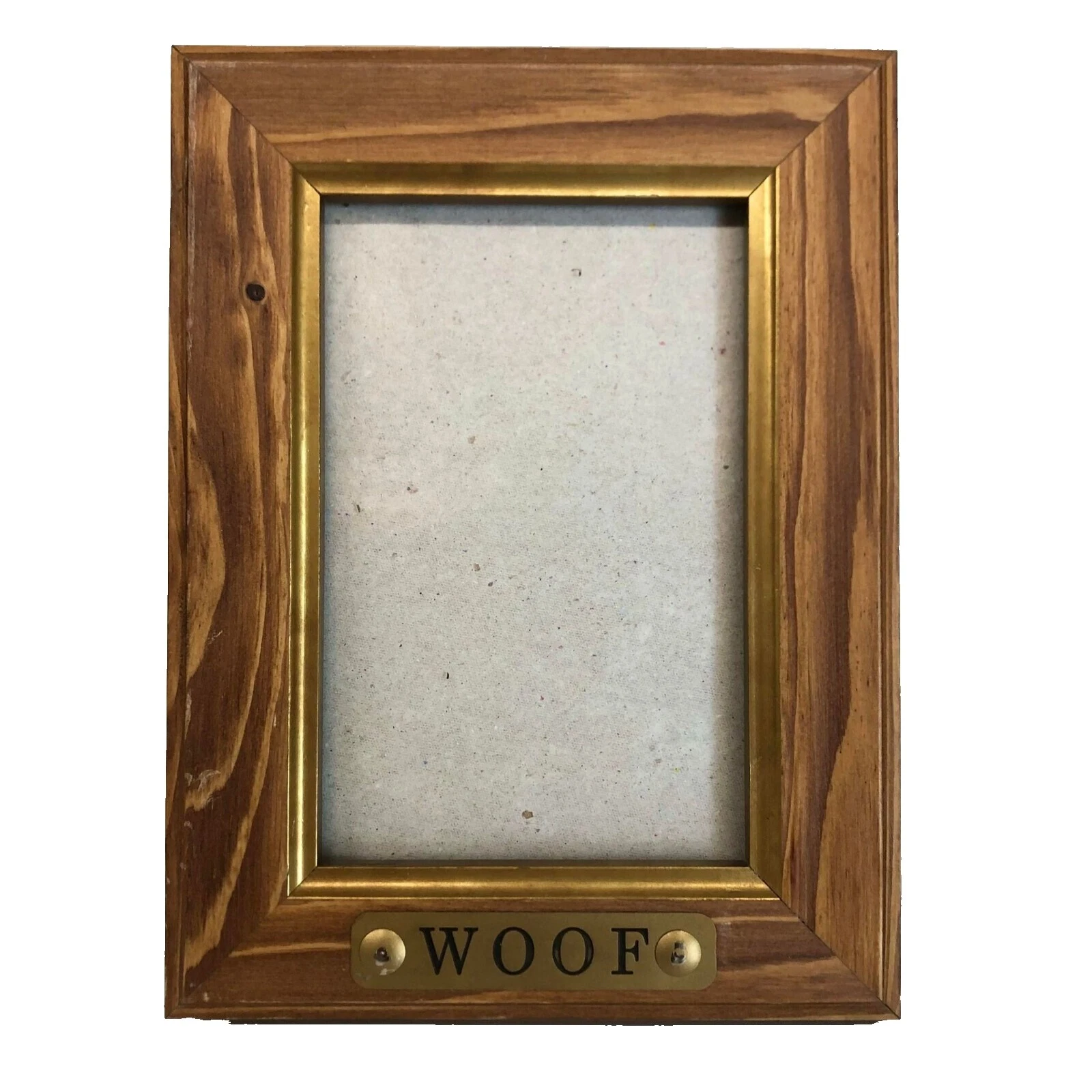 Marcos de madera de color marrón