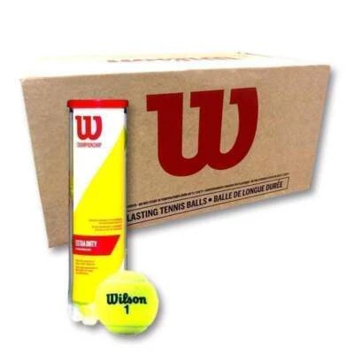 Wilson Cartone 18 Tubi da 4 Palline da Tennis Championship XD All Court