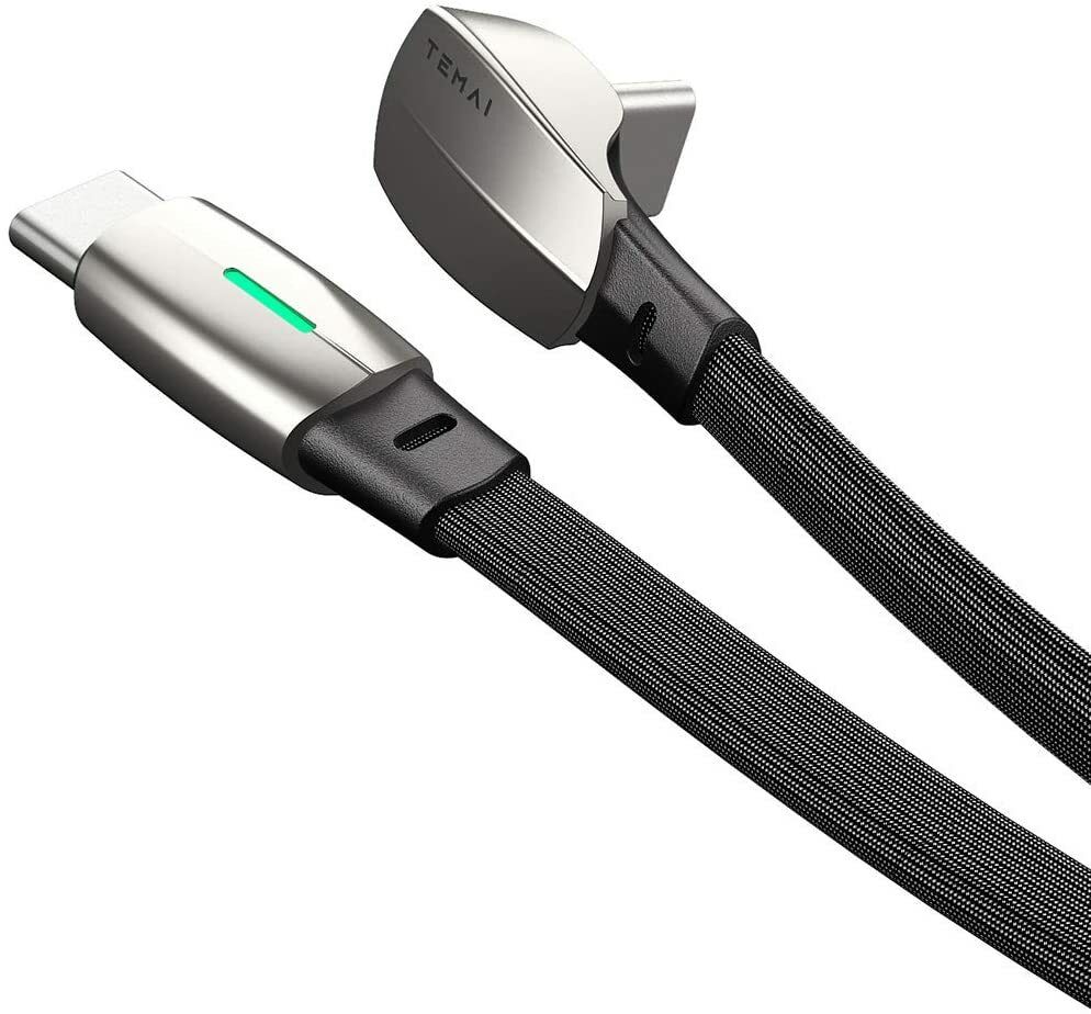 Tesla Model 3 Wall Connector Style PD QC3.0 Fast Charging Cable USB-C to USB