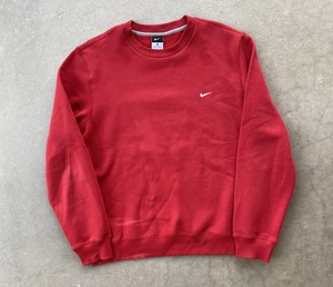 nike crewneck sweatshirt red