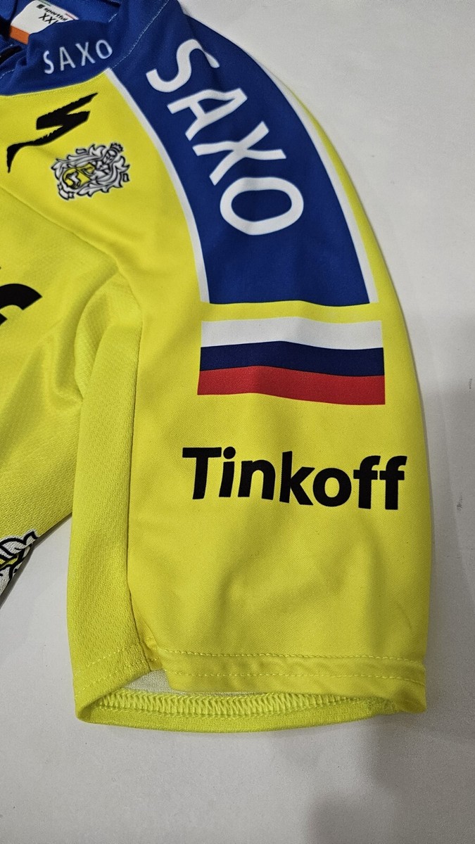 Tinkoff Saxo Bank PRO Team Cycling Jersey Made In USA