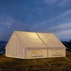  Inflatable Tent for Family Camping Tent 6-8 Person Window Glamping w/ Hand Pump