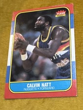 1986-87 Fleer - Calvin Natt #79