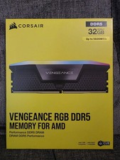 NEW & SEALED Corsair Vengeance 32GB (2x16GB) RGB Kit DDR5 XMP / EXPO