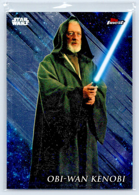 2018 TOPPS FINEST STAR WARS #67 OBI-WAN KENOBI