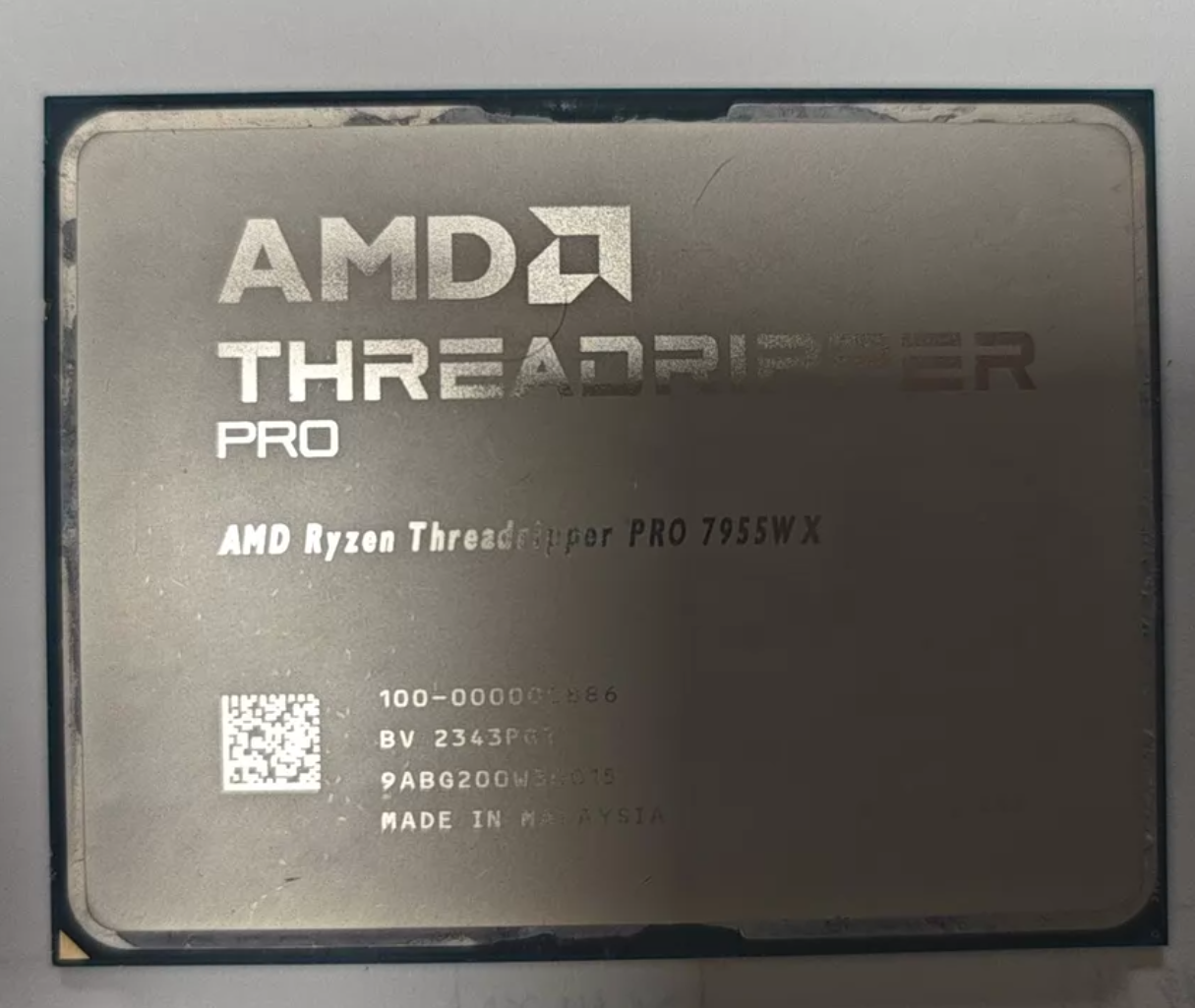 AMD Ryzen Threadripper PRO 7955WX 16-Core 32-Thread 5.3GHz sTR5 CPU ...