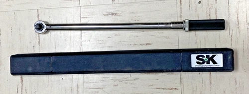 SK PRO 1/2IN DRIVE TORQUE WRENCH 20 TO 150 USA MADE
