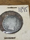 1895 Barber Quarter. 90% Silver!