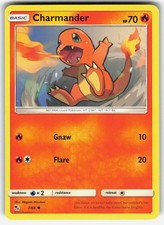 Charmander 7/68 Common Hidden Fates Pokemon EN Near Mint