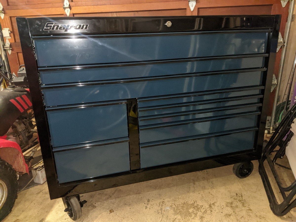 SNAP ON - 2T BLACK/SUPERSONIC BLUE TOOLBOX 55 SNAP ON - 2T BLACK/SUPERSONIC BLUE TOOLBOX 55