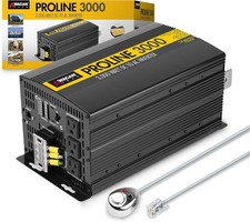 Wagan 3000W Car Power Inverter 12V to 110V Remote 3 AC USB RV Home