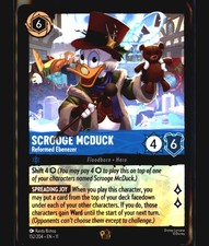 Scrooge McDuck - Reformed Ebenezer Legendary Winterspell 152/204 NM