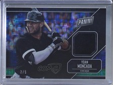 2018 Panini Father's Day Relics Future Frames 2/5 Yoan Moncada #YM pm6