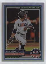 2023 Panini USA Baseball Stars & Stripes Silver Prizm Maui Ahuna #94 0bt4
