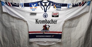 Iserlohn Roosters Hockey Jersey #37 Sean Sullivan 54 White DEL