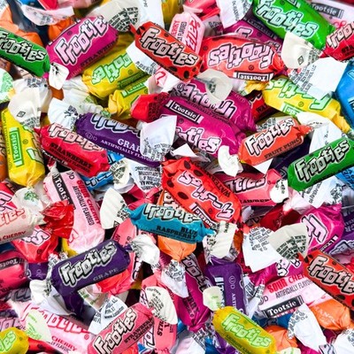Tootsie Frooties Assorted Candy Mix (10 Fruity Flavors) - Tootsie Roll Taffie...