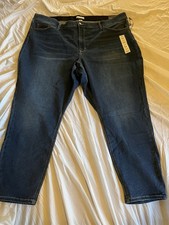 Ava  Viv Skinny High-Rise Stretch Jeans Plus Size 26 Comfort Waist