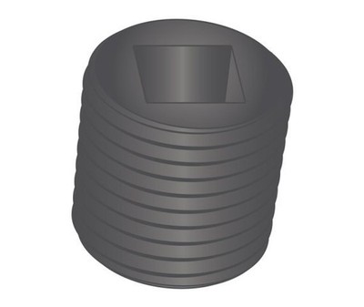 Pipe Plug 3/4 Square Socket SAE J531 Steel (15 Pieces)
