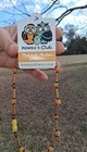 Genuine Beautiful Natural Baltic Amber Choker Necklace New Vintage Powells Owls — photo 2
