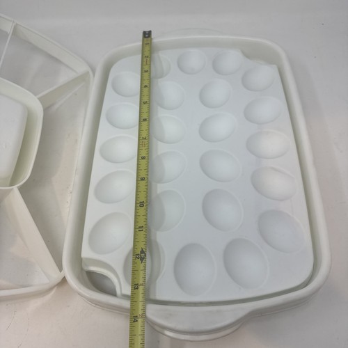 Pampered Chef Chillzanne Rectangular Server #2781 Deviled Egg/Vegetable Tray - Picture 7 of 8