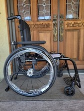 NEW - 3,555 - Tilite Z wheelchair rigid 18" x 18" BLACK 18"x18"