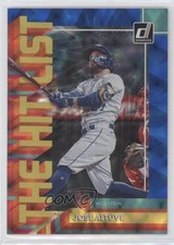 2022 Panini Donruss The Hit List Blue 85/249 Jose Altuve #THL-10 0d0u