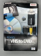 Roxio Easy VHS to DVD for Mac VHS Hi8 V8 Video to DVD or Digital Converter