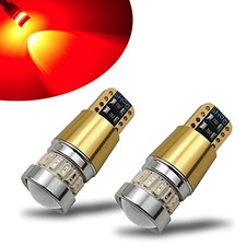 12-24V Super Bright 194 912 921 168 175 2825 W5W T10 LED Bulbs with Red