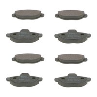 2 BremsbelagsäTze Scheibenbremsen 17 Mm Bosch FüR Fiat Cinquecento