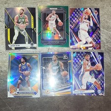  NBA Stars Card Lot!! (6) 2024 Prizm Phoenix Chrome Optic!! 