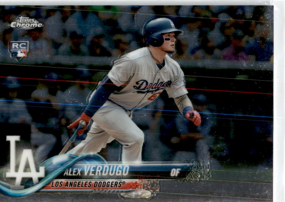 2018 Topps Chrome BASEBALL Alex Verdugo #167 RC