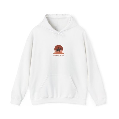 Minimal Desert Sunset Hoodie | Cowboy Chic, Southwestern Mesa