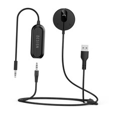 BK01 Bluetooth Car Kit, Magnet Mount Receiver with Ground Loop Noise Filter