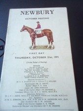 BULA ( 1971 WOOLTON HILL HURDLE  )  - NEWBURY CARDS - RARE CARD
