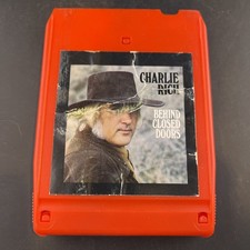 Charlie Rich Behind Closed Doors 8 Track Epic Vintage Country Tape