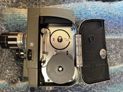 SEKONIC emetic 8” Vintage 8mm Film Movie Camera Triple Lens Made