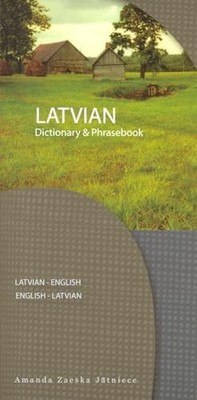 Latvian-English/English-Latvian Dictionary & Ph... by Jatniece, Amanda Paperback