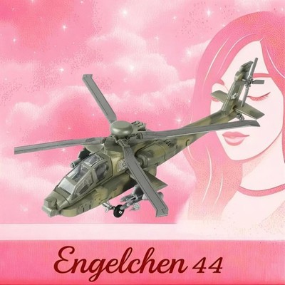 AH-64 Apache Hubschrauber Modellbausatz 1:72 Maßstab Großes Modell Helikopter