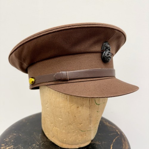WW1 British Officer Visor Hat Reproduction Size 7 1/2