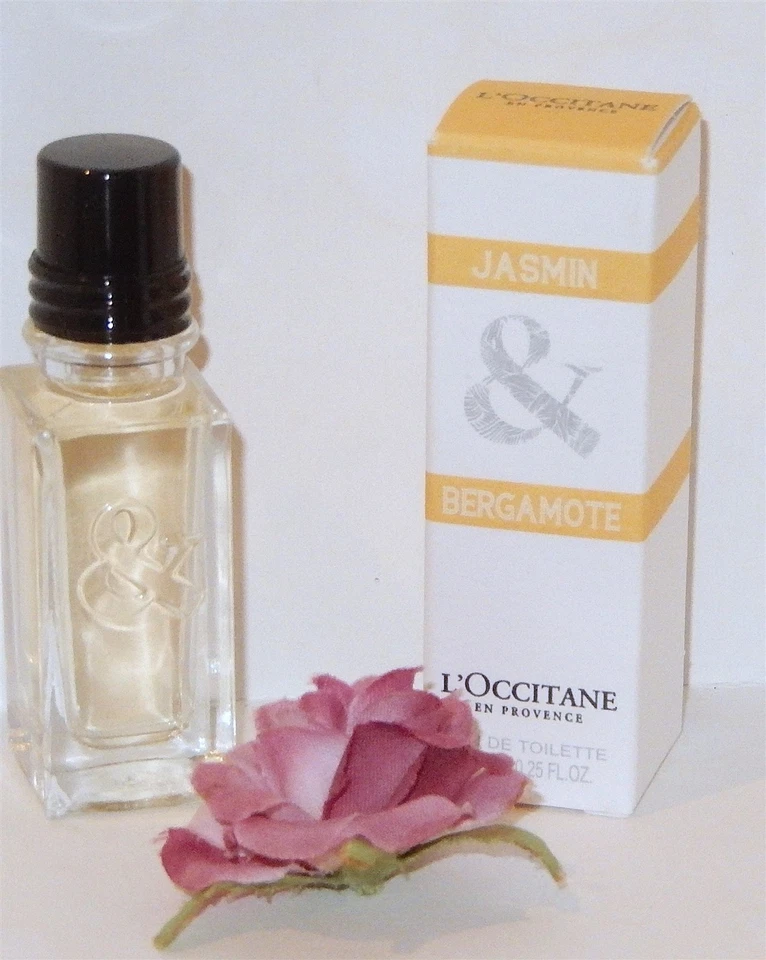 L'OCCITANE JASMIN & BERGAMOTE EAU DE TOILETTE MINI SPLASH 7.5 ML/0.25 OZ NIB - Image 2 of 3