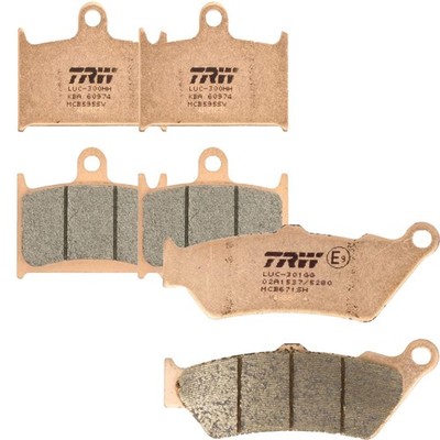 Sinter Bremsbelagsatz für Triumph Rocket 2300 Thunderbird 1600 1700 vorne+hinten